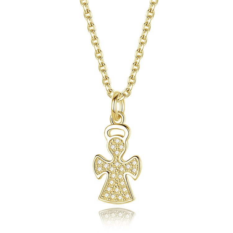 Leaf Zircon Necklace SNS00981