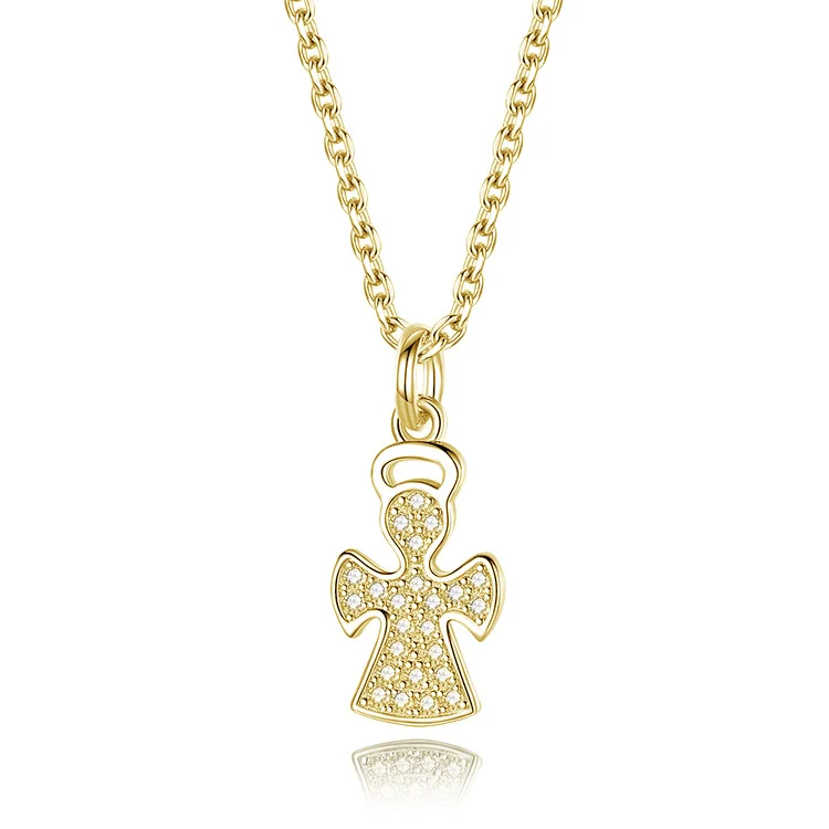Leaf Zircon Necklace SNS00981