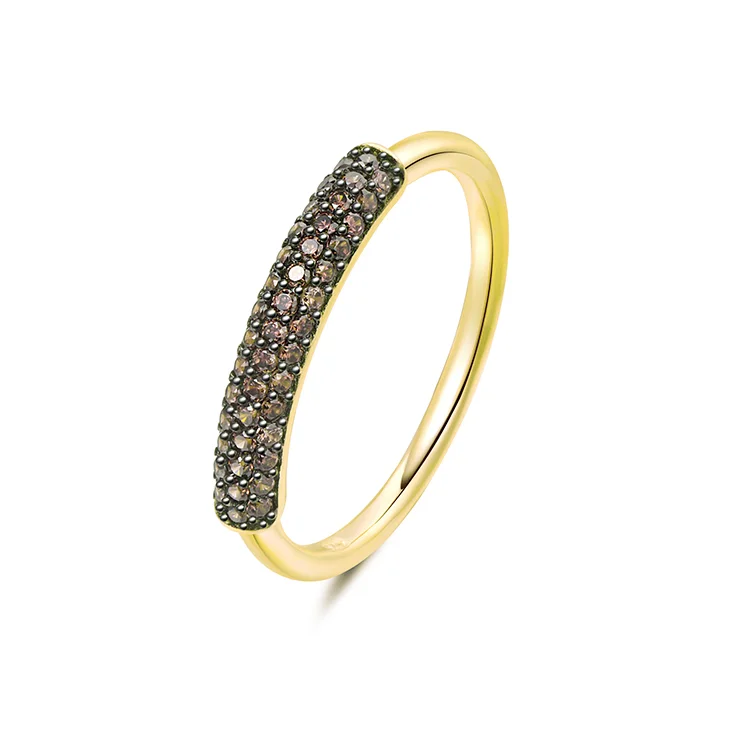 Plain Ring Zircon Ring SRS0103-4