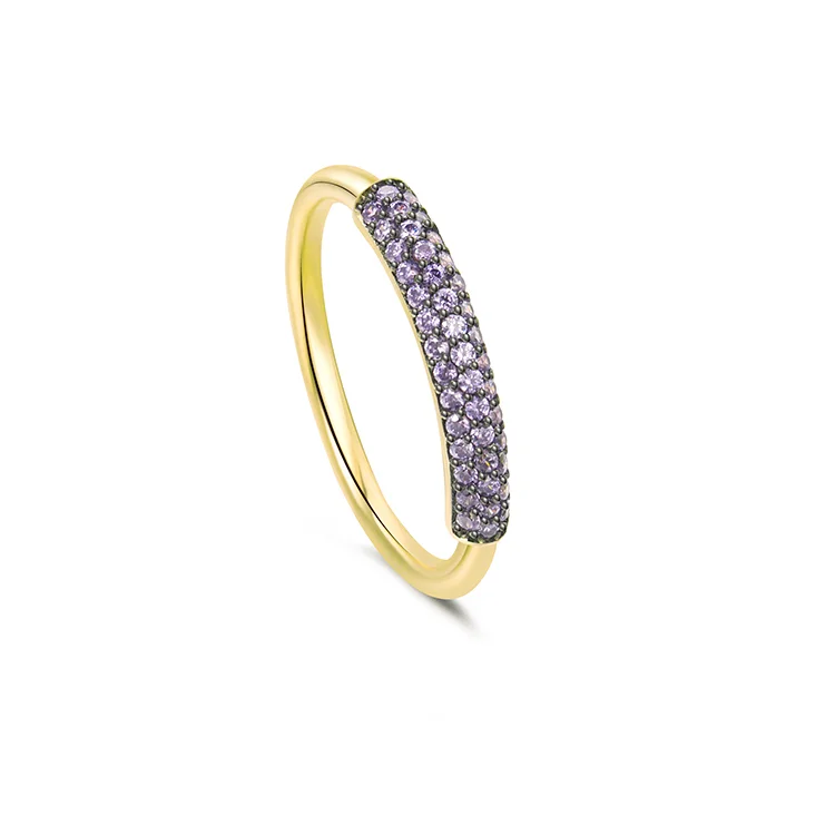 Plain Ring Zircon Ring SRS01035-5