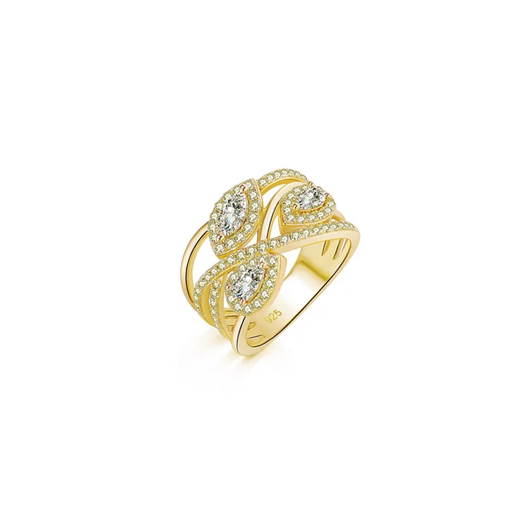 Cross Zircon Ring SRS01037-1