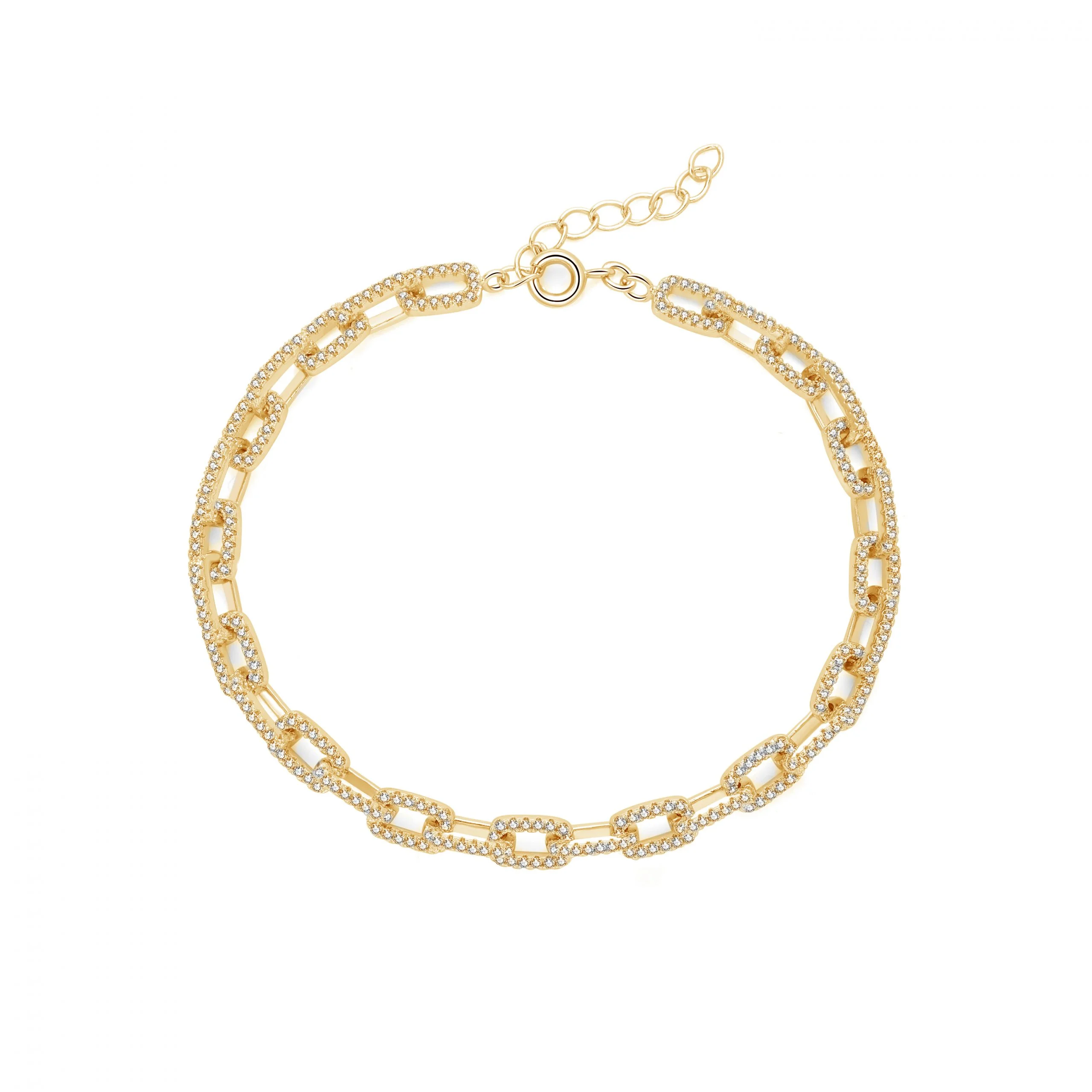 Cross chain bracelet SBS01045