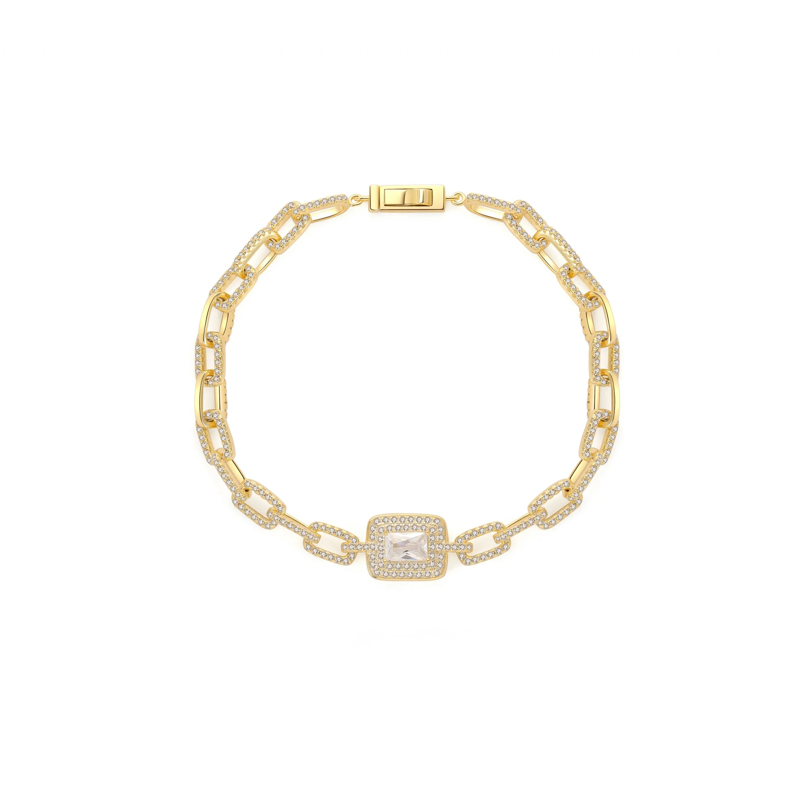 Square Cross Bracelet SBS01053-2