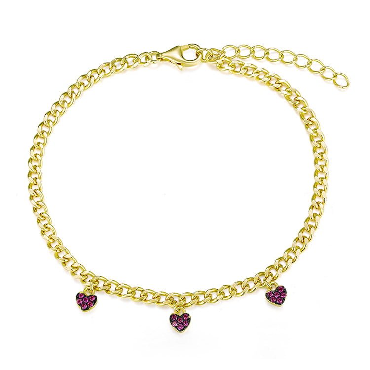 Heart shaped bracelet SBS01073