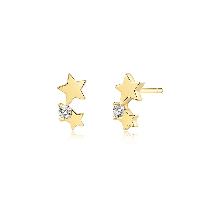 Cute Star Earrings SES01137