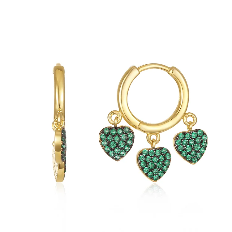 Multiple Love Zircon Earrings SES01212