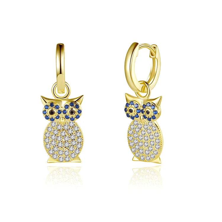 owl earrings SES01267