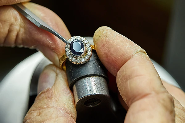 Quality Assurance stone setting jewelry