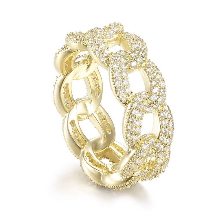 chain zircon ring SRS01388