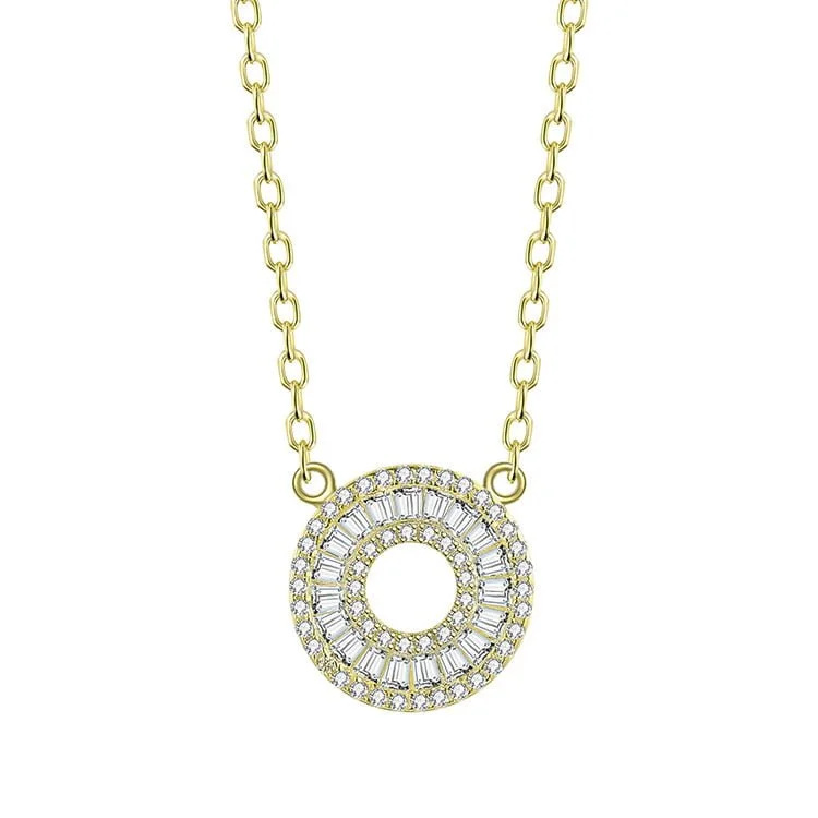 Sun Circle Necklace SNS01421