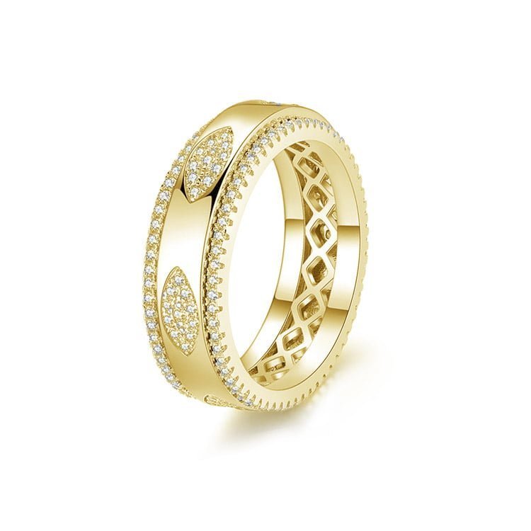 eye-shaped stone ring SRS01436