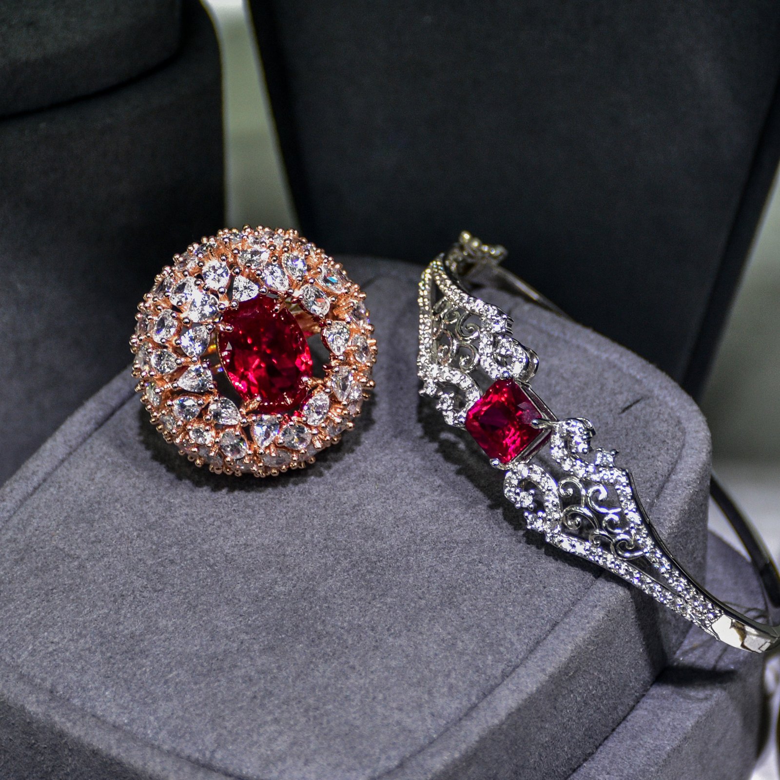The Fiery Reds Ruby and Garnet
