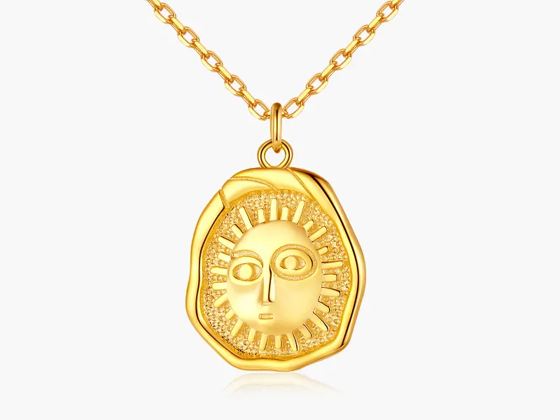 Gold Pendants Necklace Gold Pendants Necklace