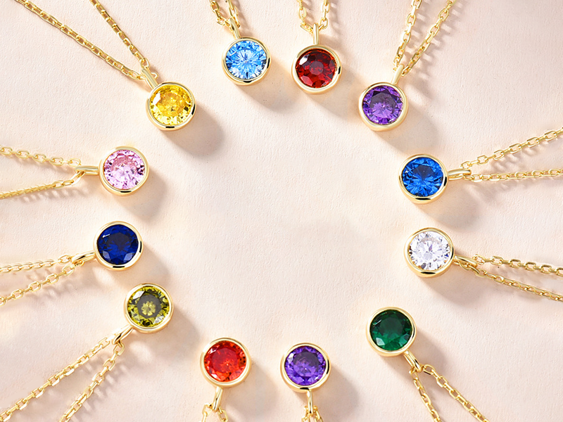 custom birthstone jewelry