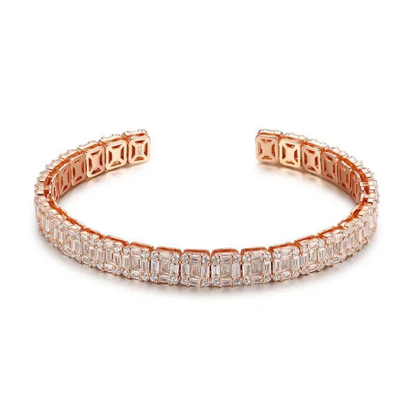 rose gold plated jewelry diamond gold vermeil rings