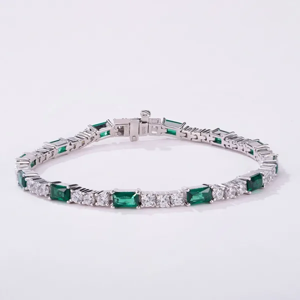 christmas bracelets green stones Green Stones Christmas Bracelets