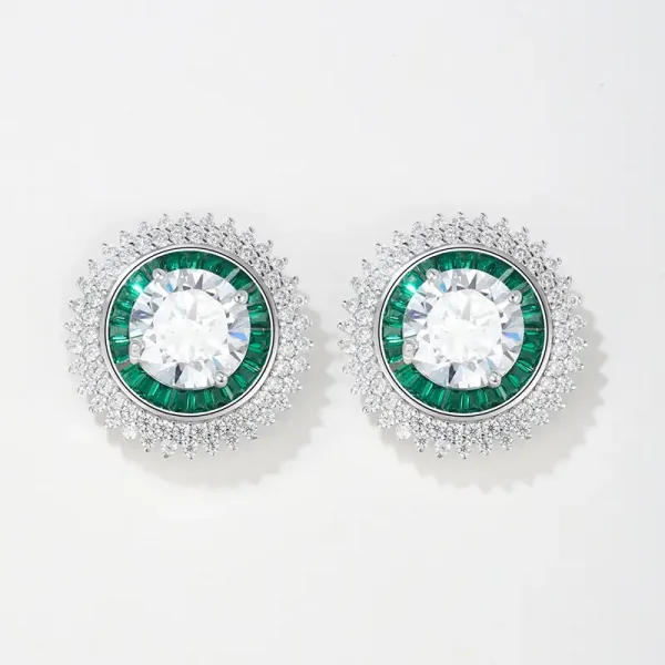 christmas blue earrings Christmas Earrings