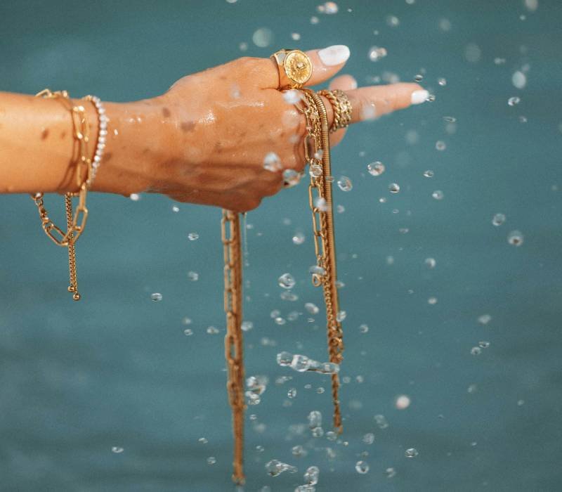 gold plated silver jewelry